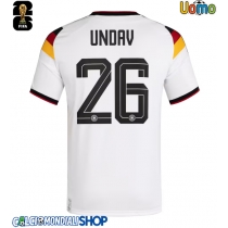Maglie da calcio Germania Deniz Undav #26 Prima Maglia Mondiali 2026  Manica Corta